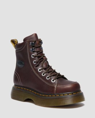 Botas con cordones BUZZ 8-EYE de piel Grizzly