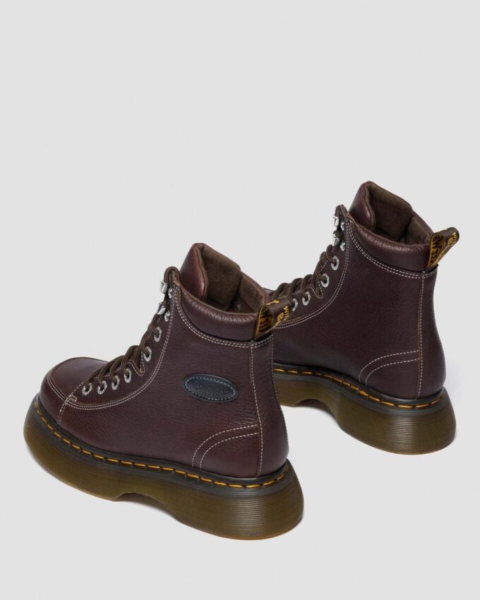 Botas con cordones BUZZ 8-EYE de piel Grizzly Botas con cordones BUZZ 8-EYE de piel Grizzly