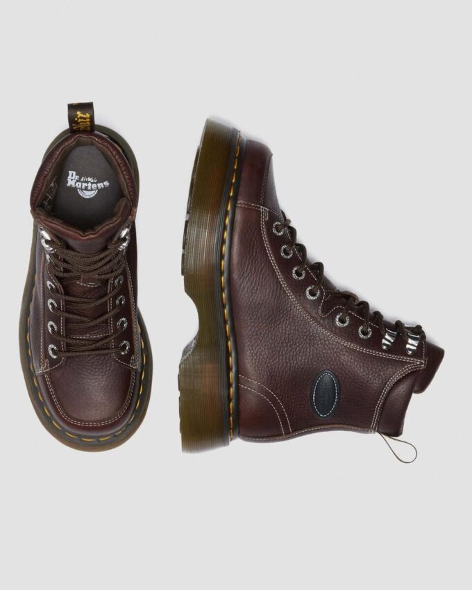 Botas con cordones BUZZ 8-EYE de piel Grizzly Botas con cordones BUZZ 8-EYE de piel Grizzly