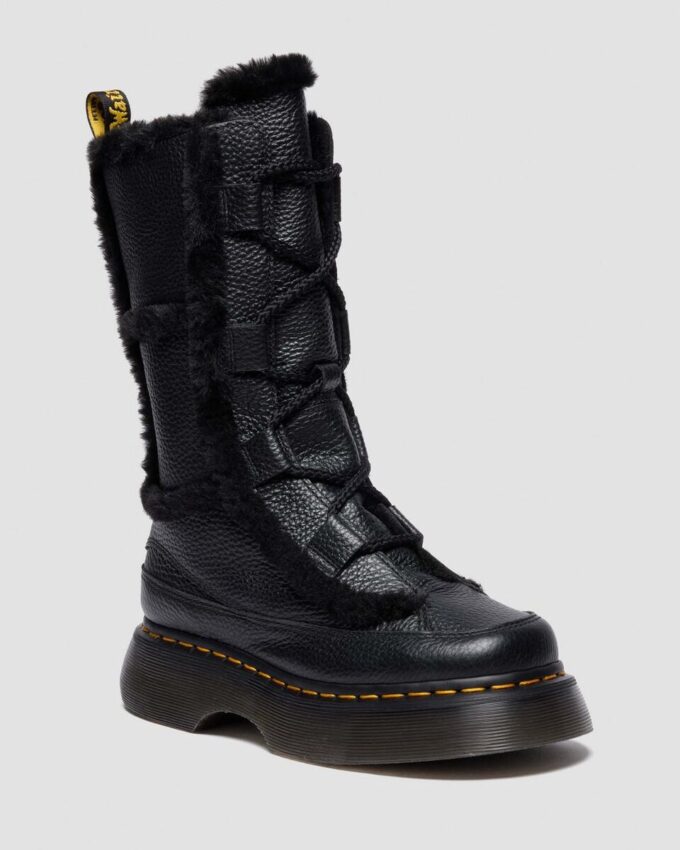 Botas con cordones Buzz de Nappa Leather molida con forro de piel sintética Botas con cordones Buzz de Nappa Leather molida con forro de piel sintética