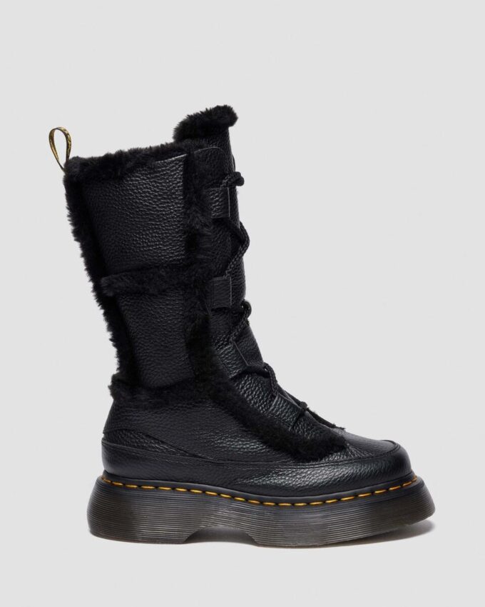Botas con cordones Buzz de Nappa Leather molida con forro de piel sintética Botas con cordones Buzz de Nappa Leather molida con forro de piel sintética