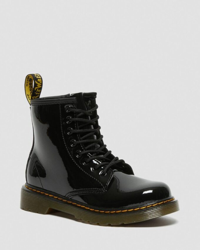 Botas con cordones de Patent Leather 1460 para niño