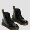 Botas con cordones de Patent Leather 1460 para niño