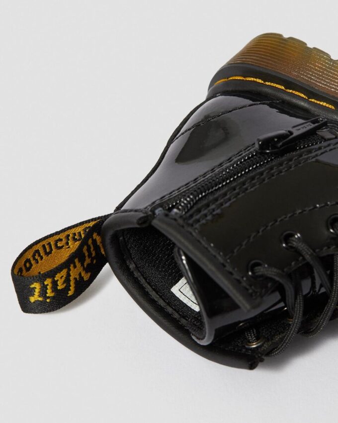 Botas con cordones de Patent Leather para bebés 1460