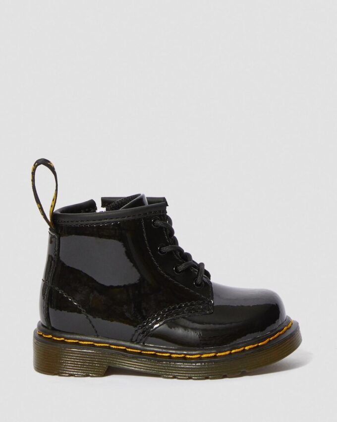 Botas con cordones de Patent Leather para bebés 1460