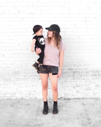 Botas con cordones de piel Softy T 1460 para bebés