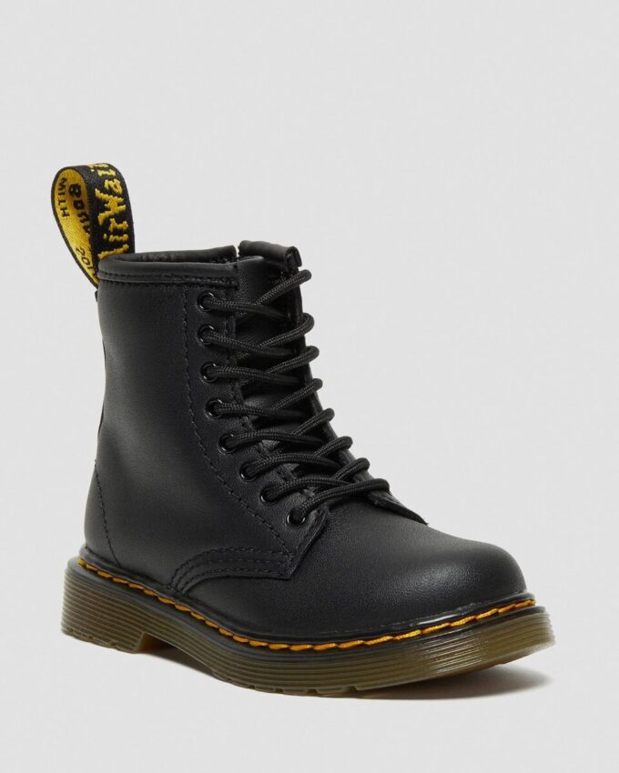 Botas con cordones de piel Softy T 1460 para niños pequeños Botas con cordones de piel Softy T 1460 para niños pequeños