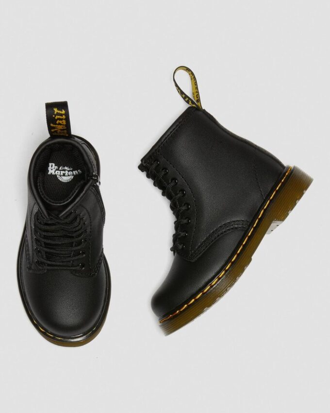 Botas con cordones de piel Softy T 1460 para niños pequeños Botas con cordones de piel Softy T 1460 para niños pequeños