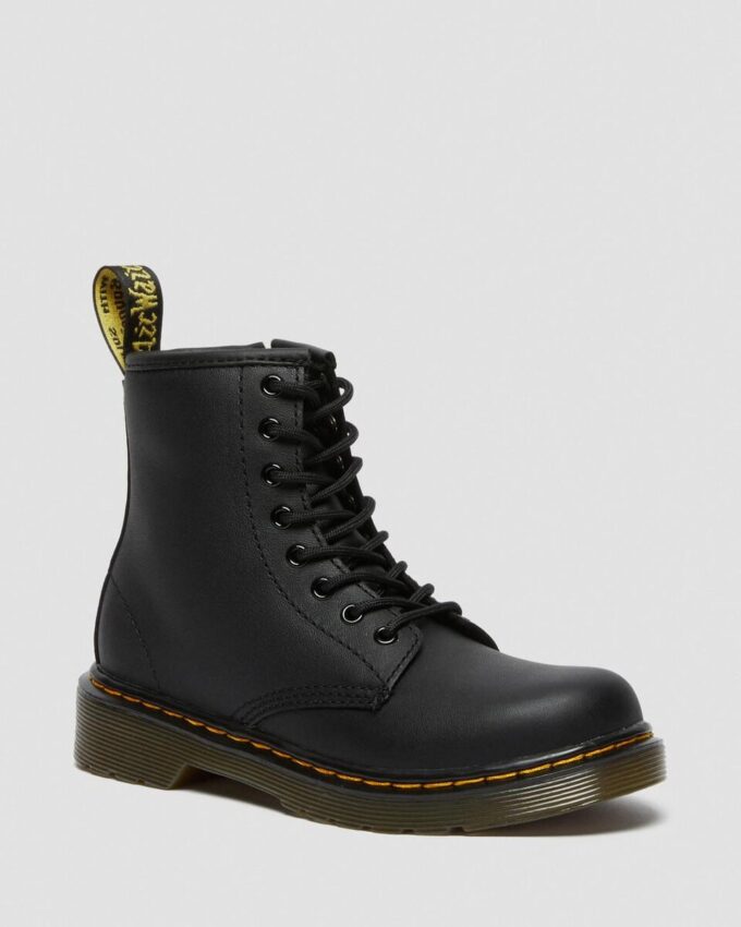 Botas con cordones Junior 1460 Softy T de piel