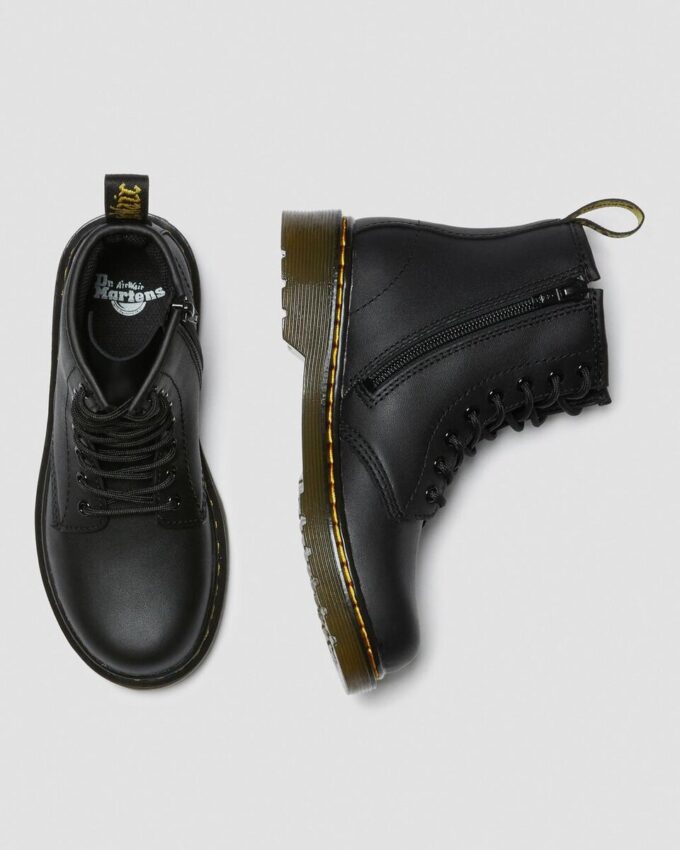 Botas con cordones Junior 1460 Softy T de piel