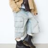 Botas con cordones Junior 1460 Softy T de piel