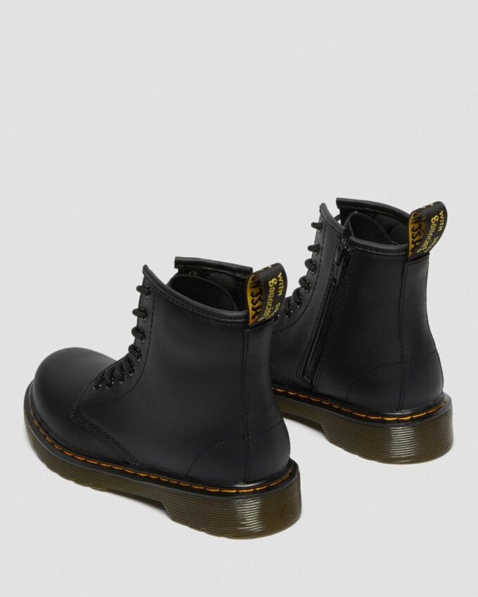 Botas con cordones Junior 1460 Softy T de piel