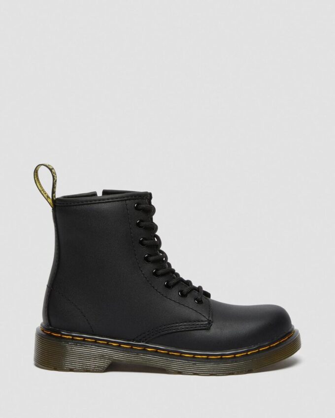 Botas con cordones Junior 1460 Softy T de piel