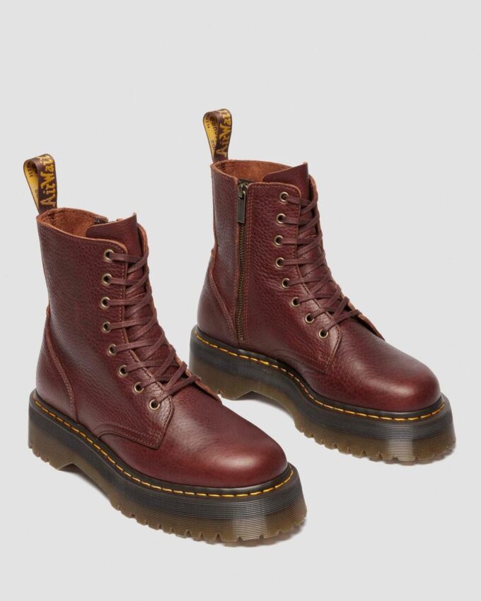 Botas con plataforma de Ambassador Leather de Jadon Botas con plataforma de Ambassador Leather de Jadon