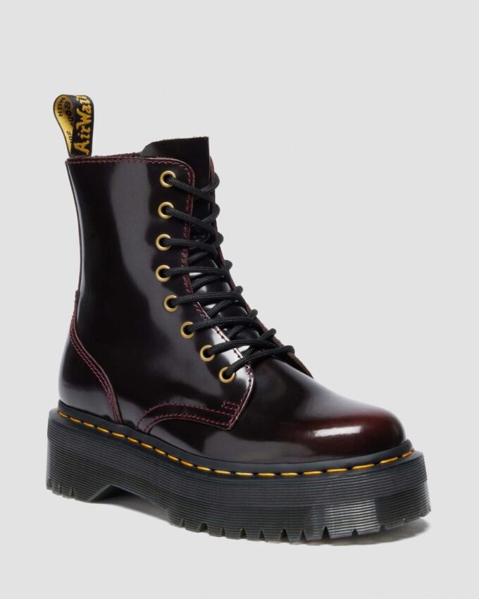 Botas con plataforma de Arcadia Leather Jadon Botas con plataforma de Arcadia Leather Jadon