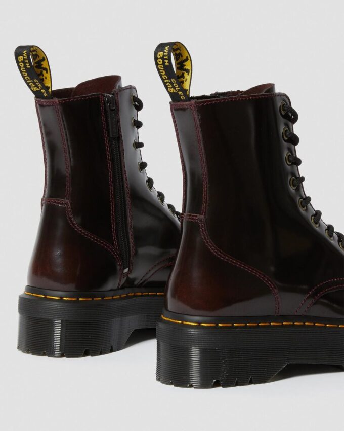 Botas con plataforma de Arcadia Leather Jadon Botas con plataforma de Arcadia Leather Jadon
