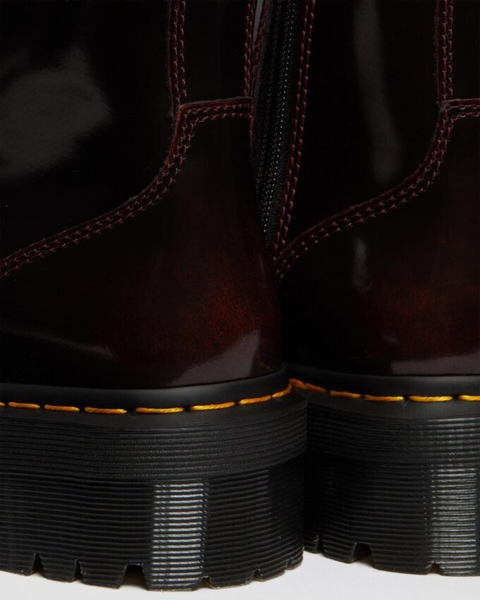 Botas con plataforma de Arcadia Leather Jadon Botas con plataforma de Arcadia Leather Jadon