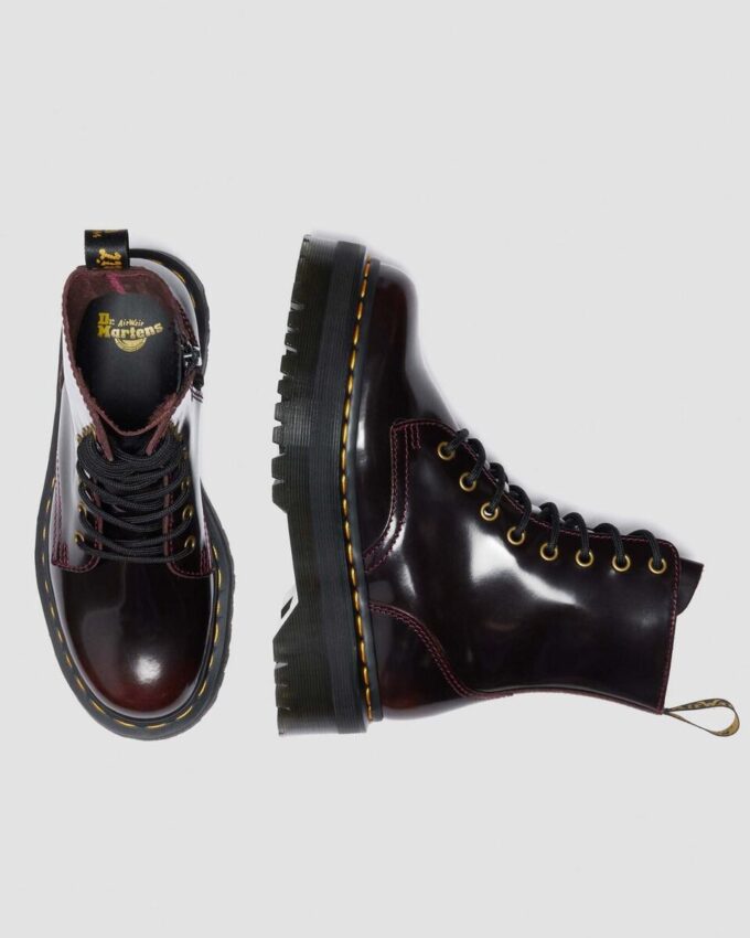 Botas con plataforma de Arcadia Leather Jadon Botas con plataforma de Arcadia Leather Jadon