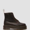 Botas con plataforma de cuero Crazy Horse de Sinclair Botas con plataforma de cuero Crazy Horse de Sinclair