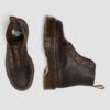 Botas con plataforma de cuero Crazy Horse de Sinclair Botas con plataforma de cuero Crazy Horse de Sinclair