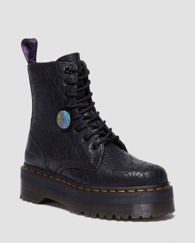 Botas con plataforma de cuero Jadon Wednesday Botas con plataforma de cuero Jadon Wednesday
