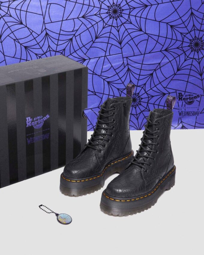 Botas con plataforma de cuero Jadon Wednesday Botas con plataforma de cuero Jadon Wednesday
