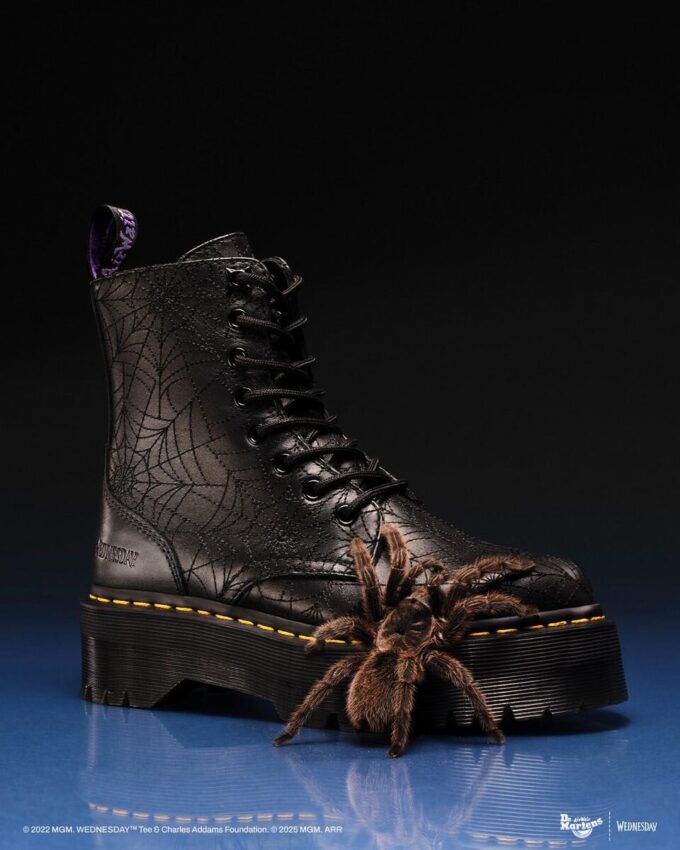 Botas con plataforma de cuero Jadon Wednesday Botas con plataforma de cuero Jadon Wednesday