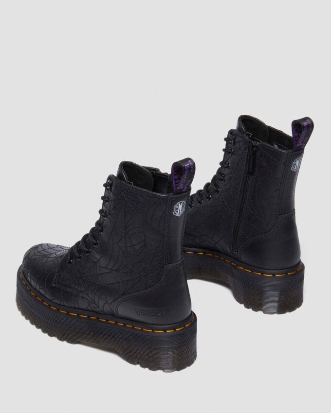 Botas con plataforma de cuero Jadon Wednesday Botas con plataforma de cuero Jadon Wednesday