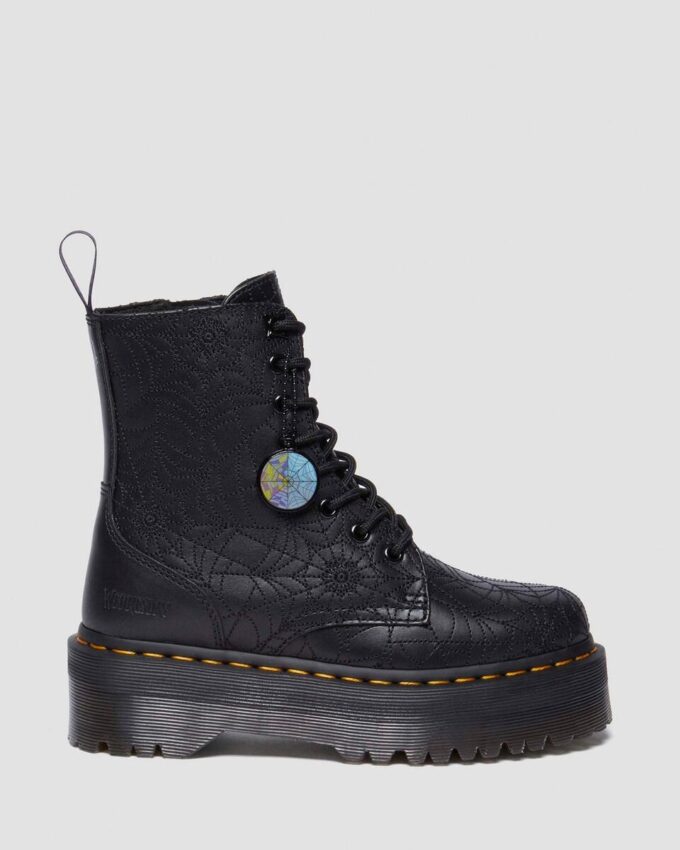 Botas con plataforma de cuero Jadon Wednesday Botas con plataforma de cuero Jadon Wednesday