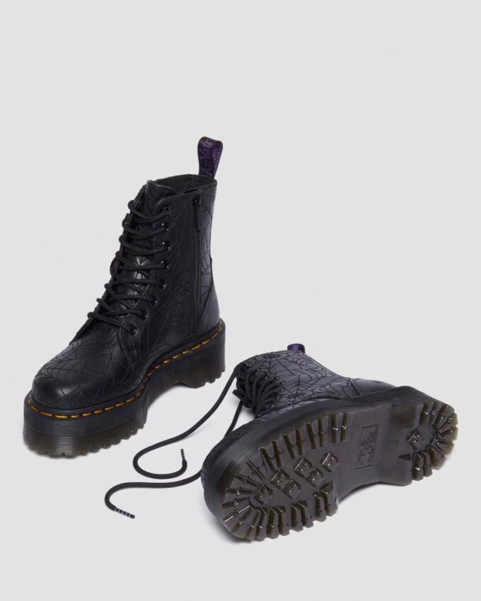 Botas con plataforma de cuero Jadon Wednesday Botas con plataforma de cuero Jadon Wednesday