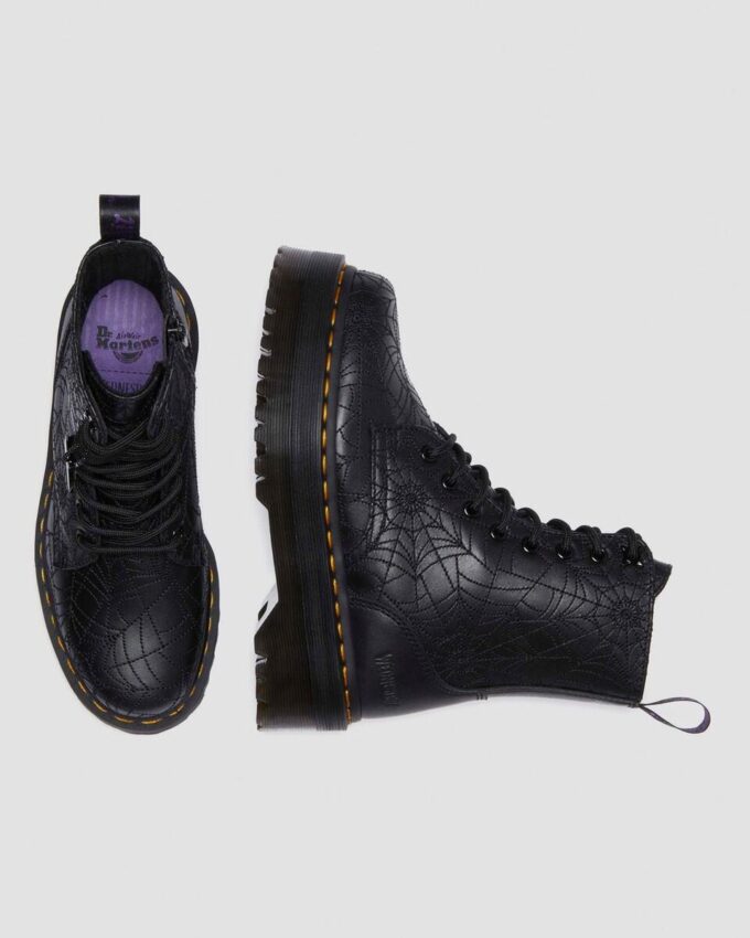 Botas con plataforma de cuero Jadon Wednesday Botas con plataforma de cuero Jadon Wednesday