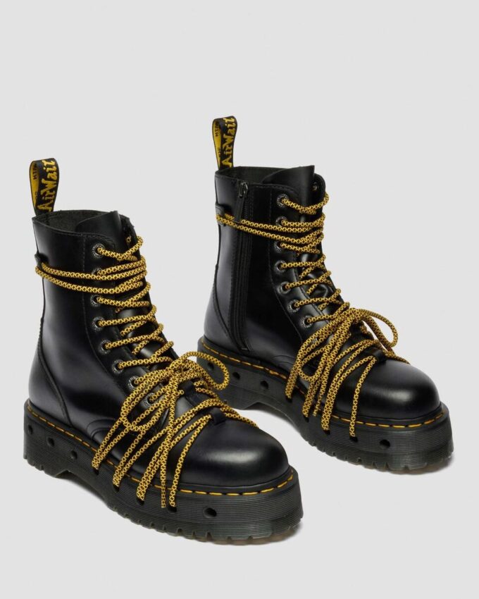 Botas con plataforma de cuero JADON XL Botas con plataforma de cuero JADON XL