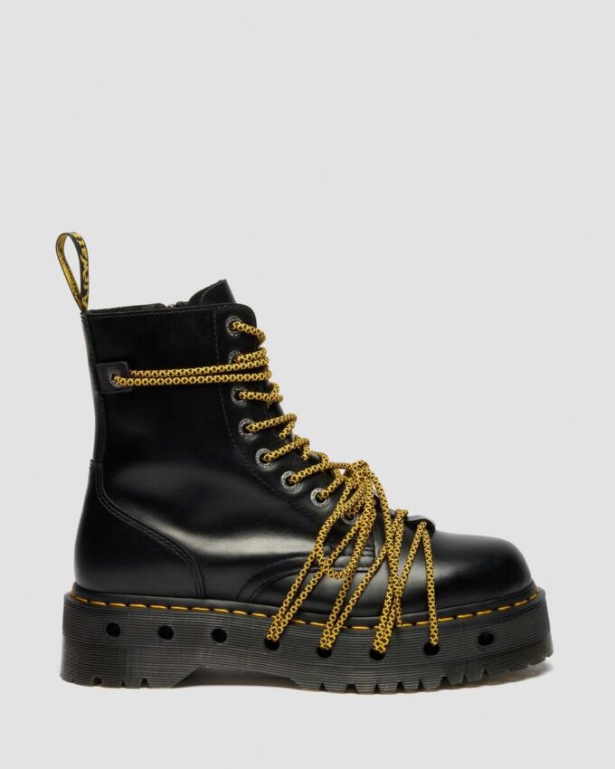 Botas con plataforma de cuero JADON XL Botas con plataforma de cuero JADON XL