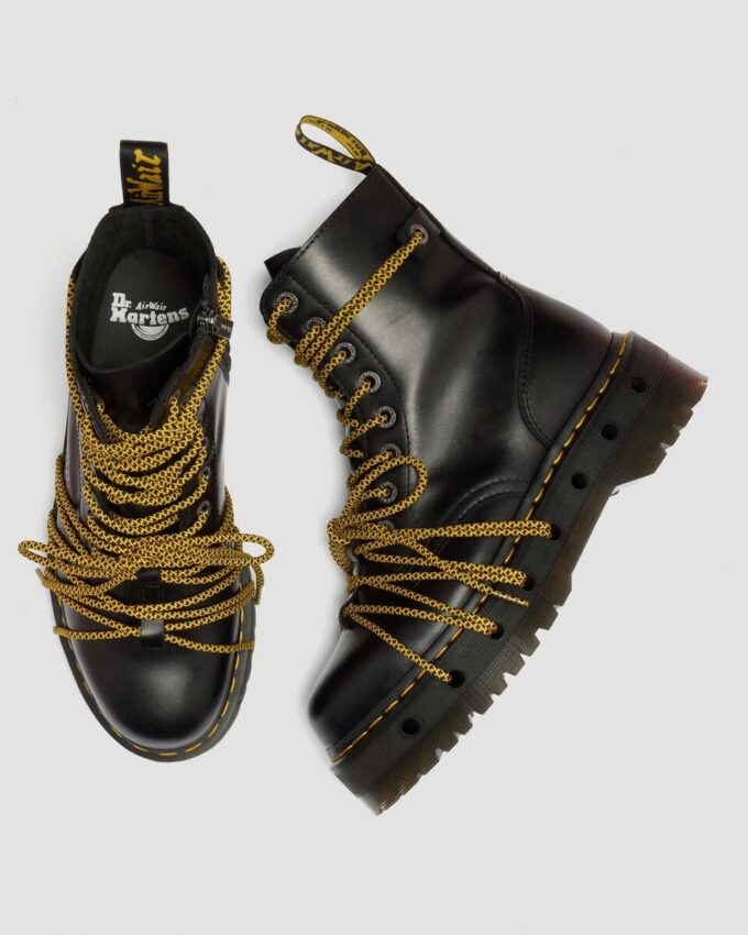 Botas con plataforma de cuero JADON XL Botas con plataforma de cuero JADON XL