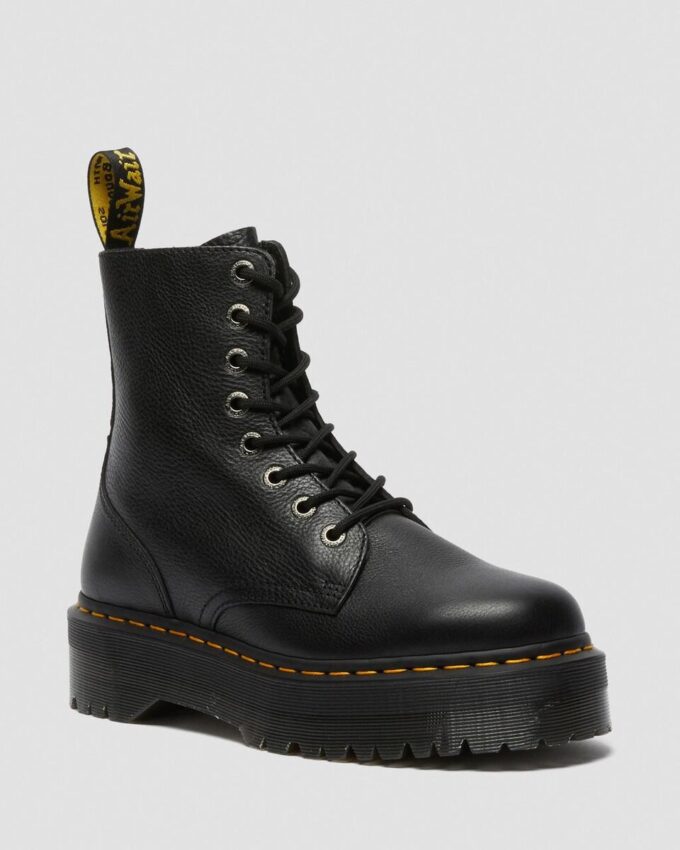 Botas con plataforma de cuero Pisa de Jadon III Botas con plataforma de cuero Pisa de Jadon III