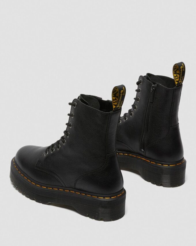 Botas con plataforma de cuero Pisa de Jadon III Botas con plataforma de cuero Pisa de Jadon III