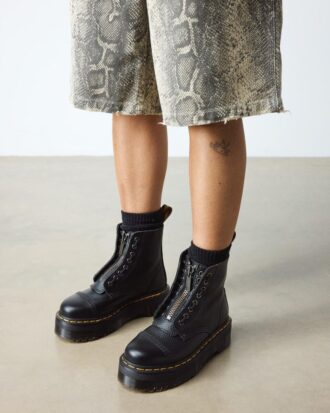 Botas con plataforma de Nappa Leather molida SINCLAIR