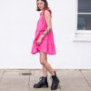Botas con plataforma de Nappa Leather molida SINCLAIR Botas con plataforma de Nappa Leather molida SINCLAIR