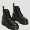 Botas con plataforma de Nappa Leather molida SINCLAIR Botas con plataforma de Nappa Leather molida SINCLAIR