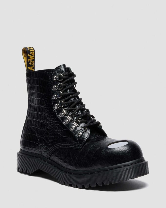 Botas de cuero con puntera de acero 1460 Pascal Bex Botas de cuero con puntera de acero 1460 Pascal Bex