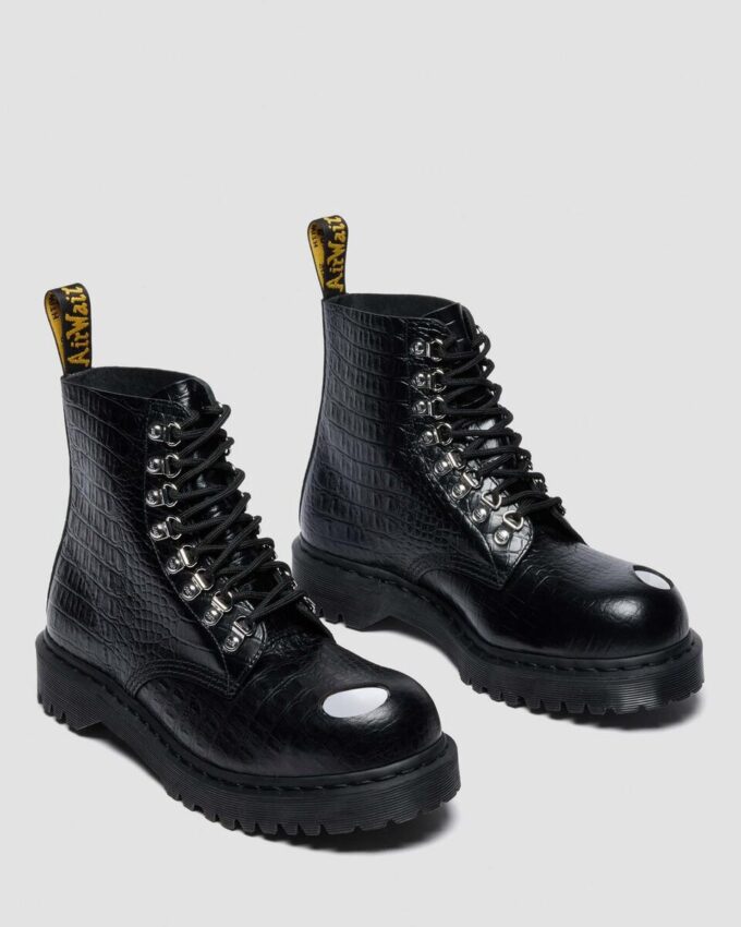 Botas de cuero con puntera de acero 1460 Pascal Bex Botas de cuero con puntera de acero 1460 Pascal Bex
