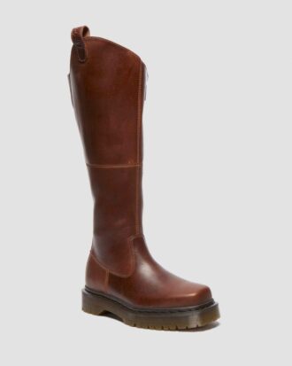 Botas de cuero hasta la rodilla Amaayah