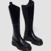 Botas de cuero hasta la rodilla Amaayah Botas de cuero hasta la rodilla Amaayah