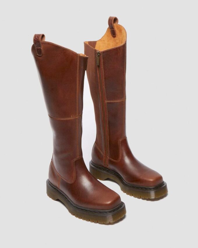 Botas de cuero hasta la rodilla Amaayah Botas de cuero hasta la rodilla Amaayah
