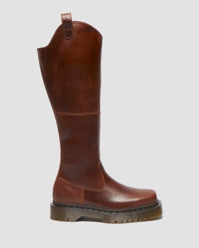 Botas de cuero hasta la rodilla Amaayah Botas de cuero hasta la rodilla Amaayah