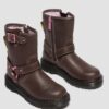 Botas de motociclista de piel para niño Genaya Junior