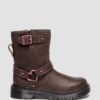 Botas de motociclista de piel para niño Genaya Junior