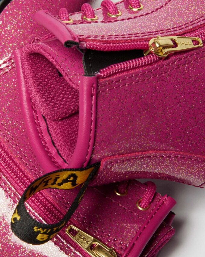BOTAS DE PATENT LEATHER 1460 GLITTER PARA NIÑOS