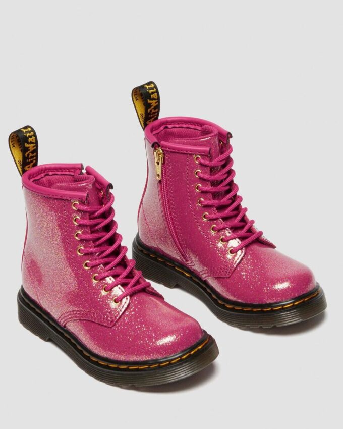 BOTAS DE PATENT LEATHER 1460 GLITTER PARA NIÑOS