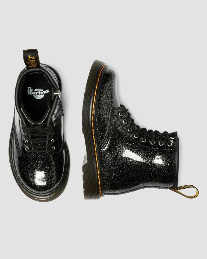 BOTAS DE PATENT LEATHER 1460 GLITTER PARA NIÑOS